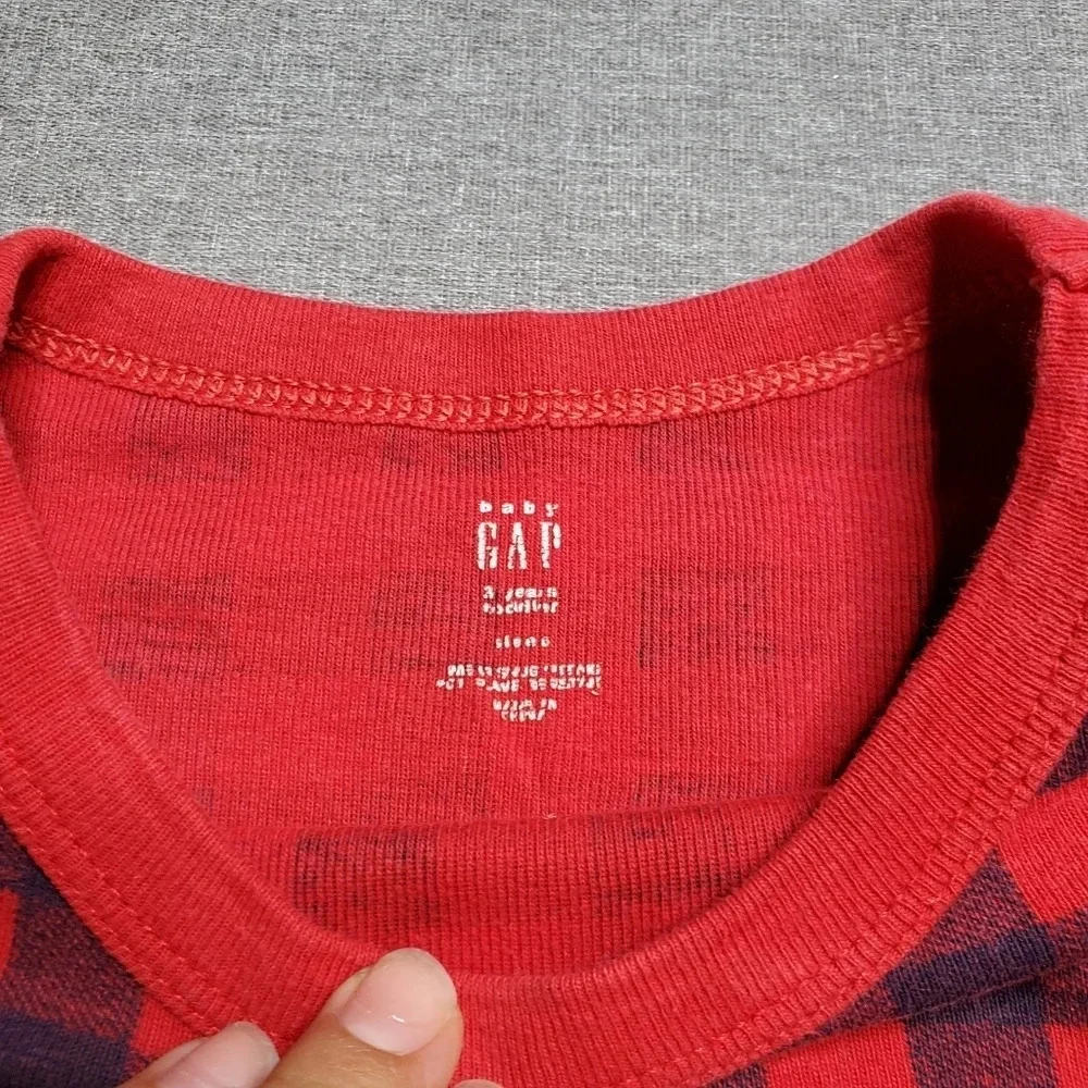 Baby Gap Plaid‎ Pajama Set